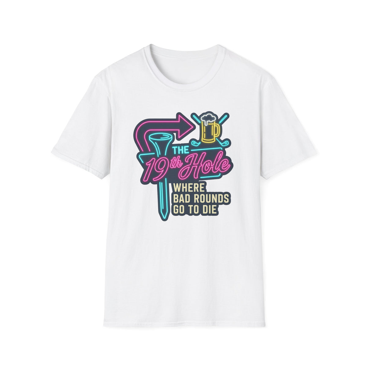 Where bad rounds die Golf T-shirt