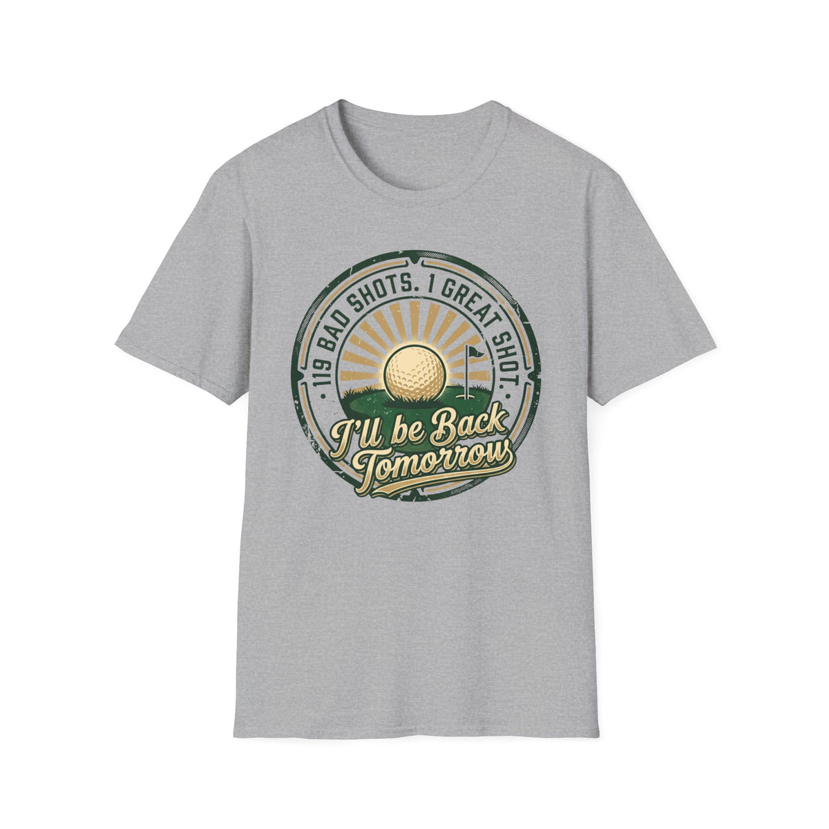 119 Bad shots Golf T-shirt