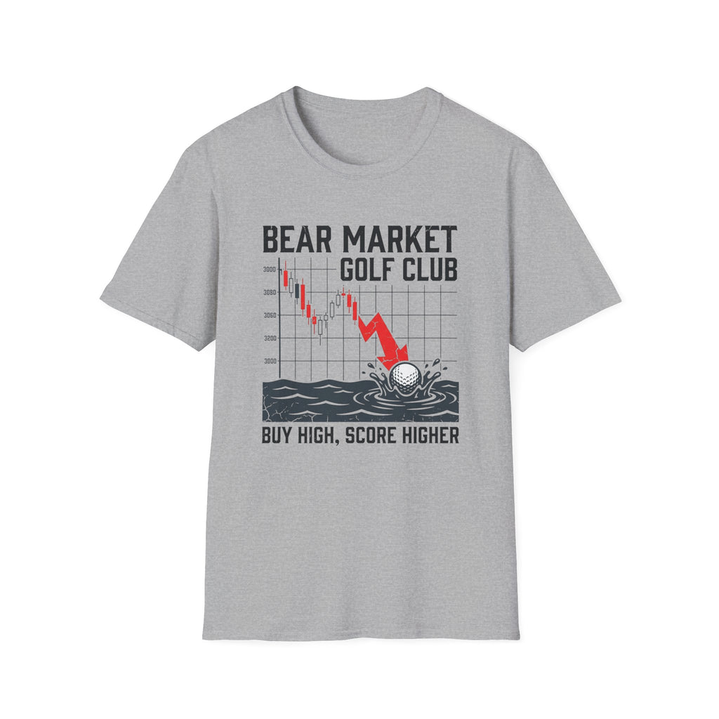 Bear Market Golf Club Golf T-shirt