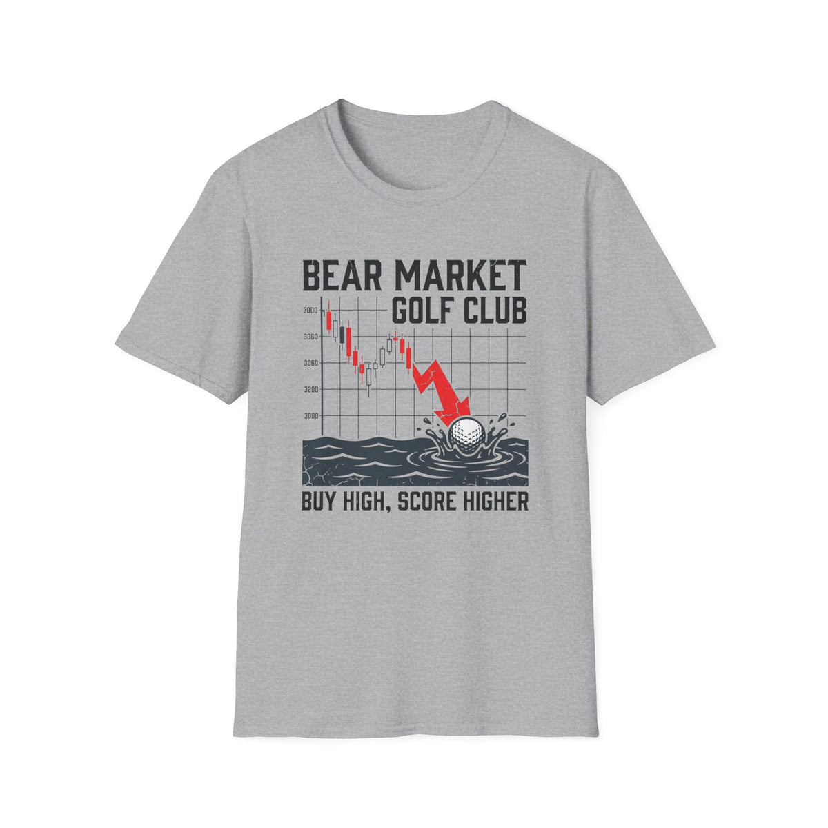Bear Market Golf Club Golf T-shirt