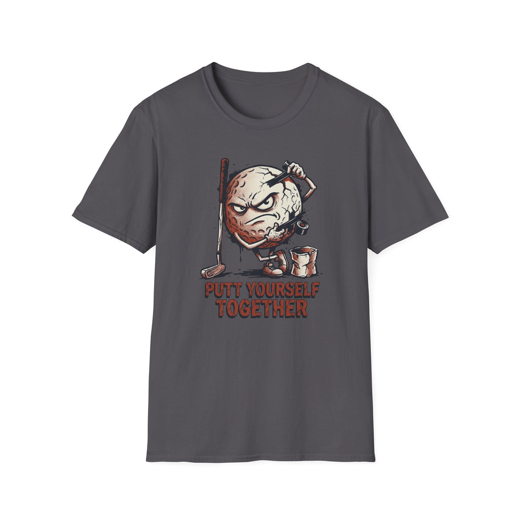 PUTT yourself Together Golf T-shirt