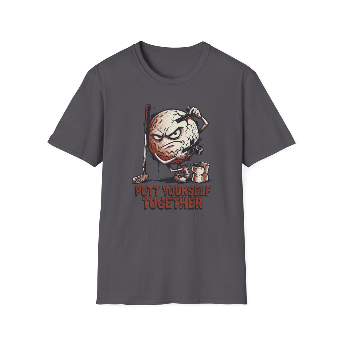PUTT yourself Together Golf T-shirt