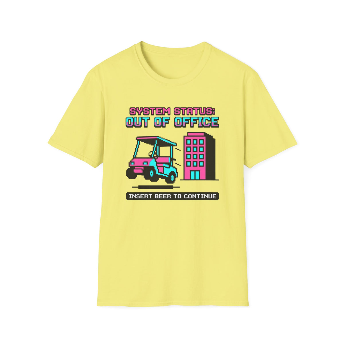 System Status Golf T-shirt