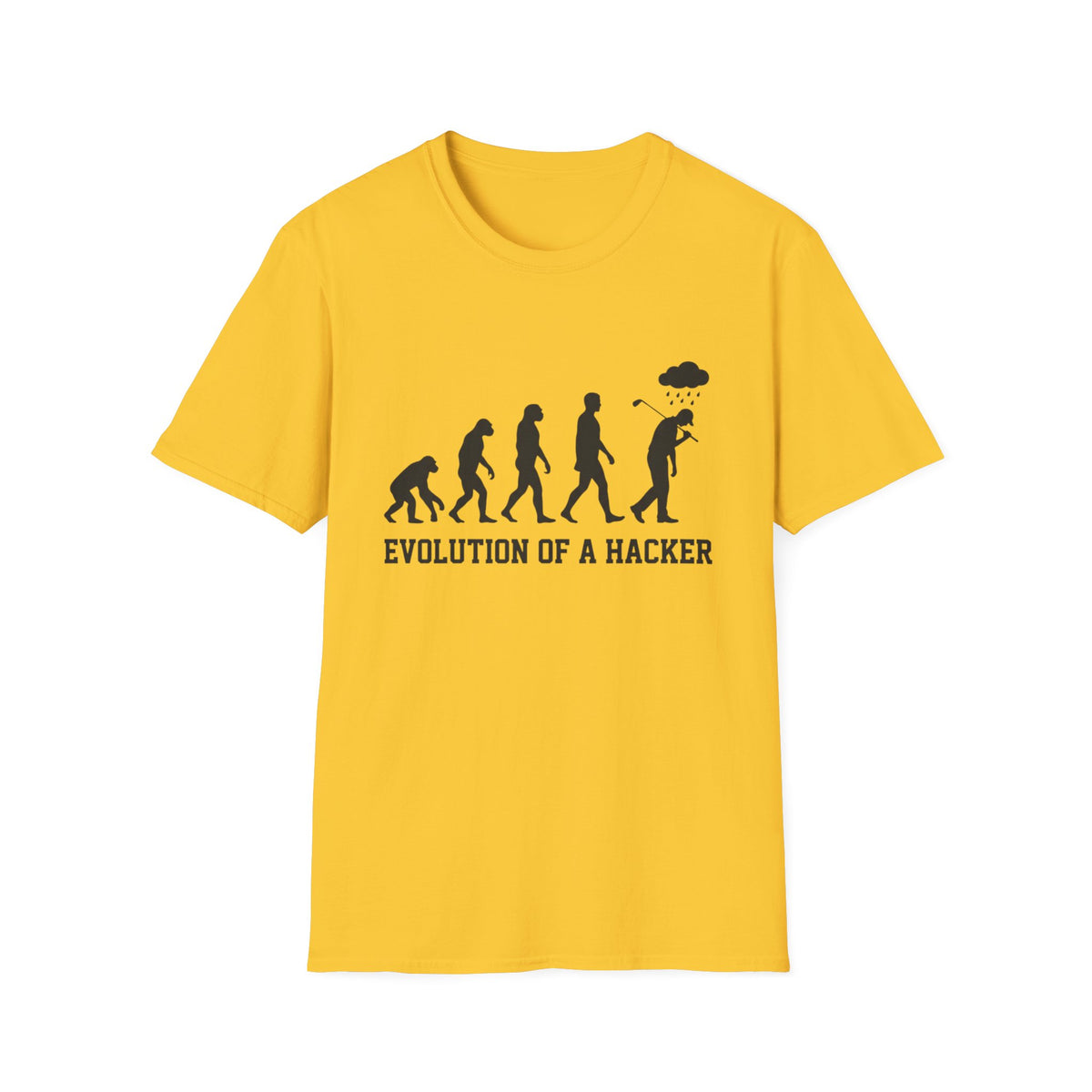 Evolution of a Hacker Golf T-shirt