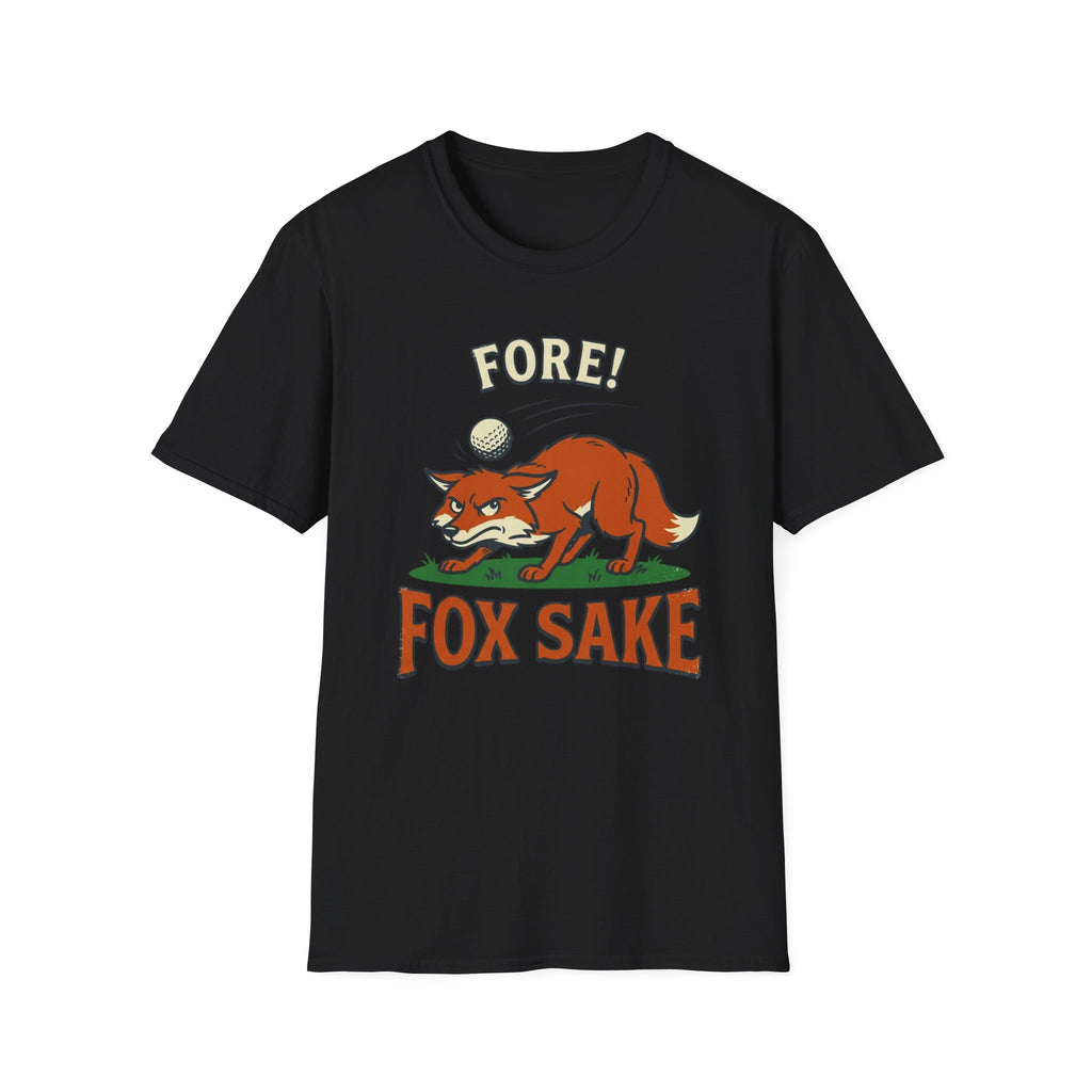 Fore Fox Sake Golf T-shirt