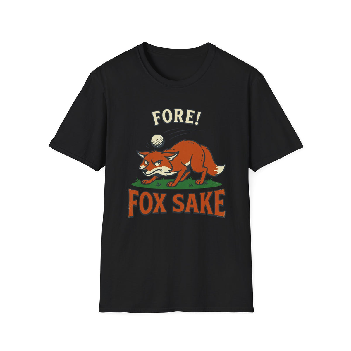 Fore Fox Sake Golf T-shirt