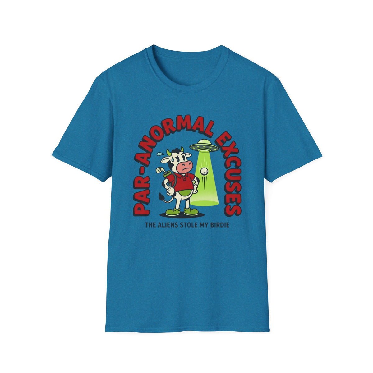 Par-anormal Excuses Golf T-shirt