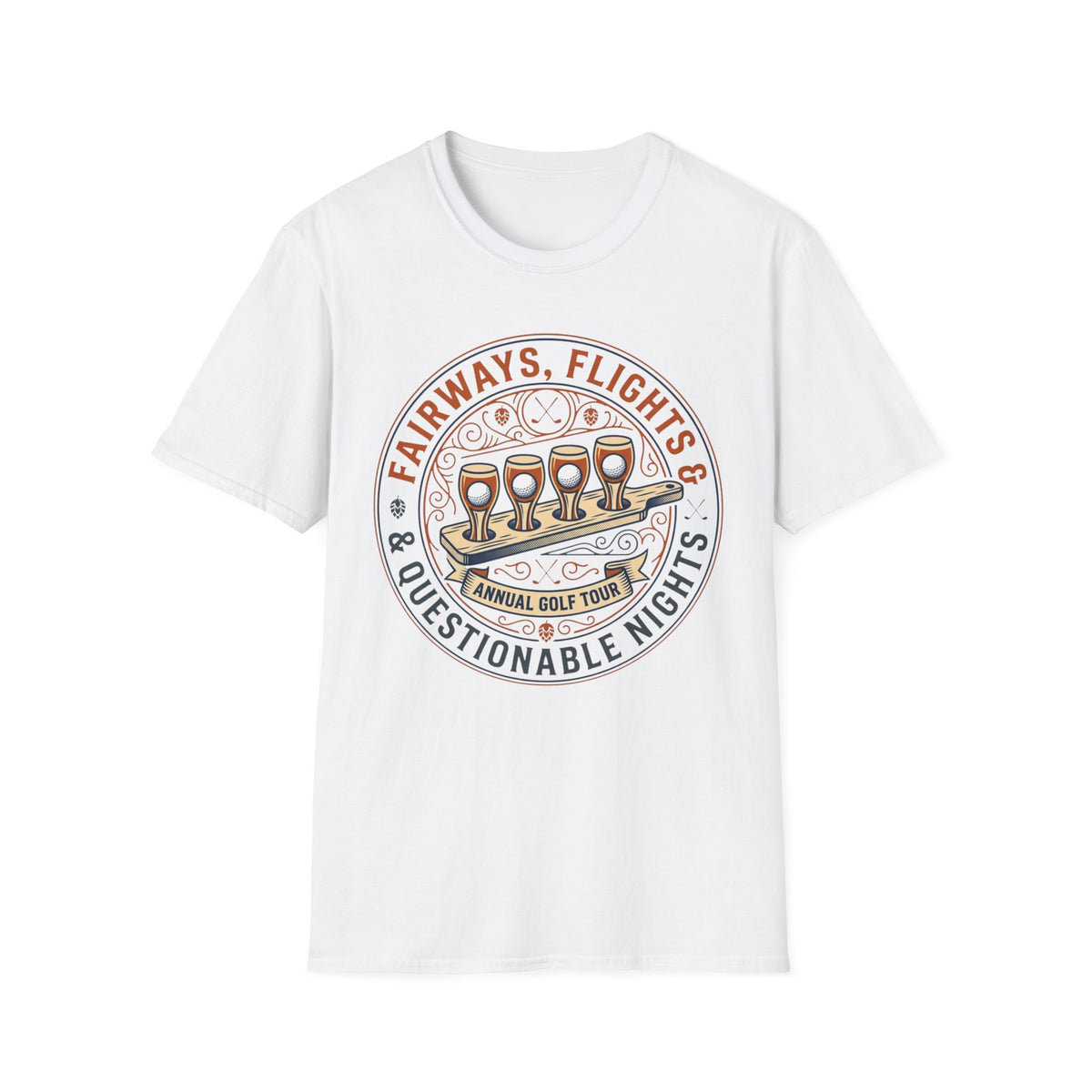 Fairways Flights Golf T-shirt