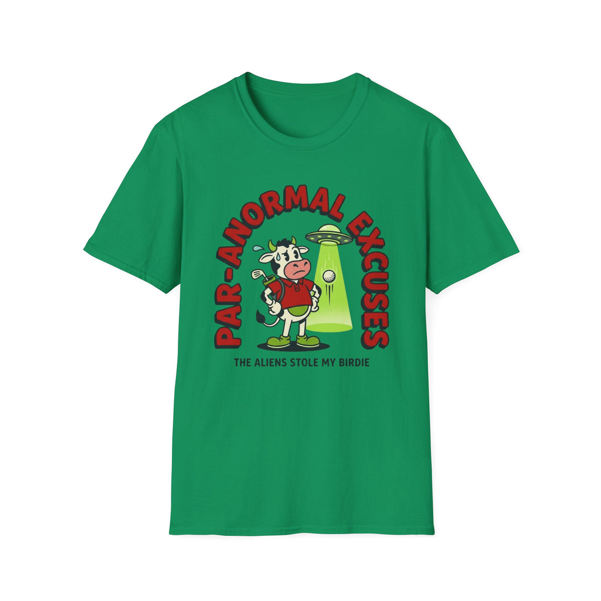 Par-anormal Excuses Golf T-shirt