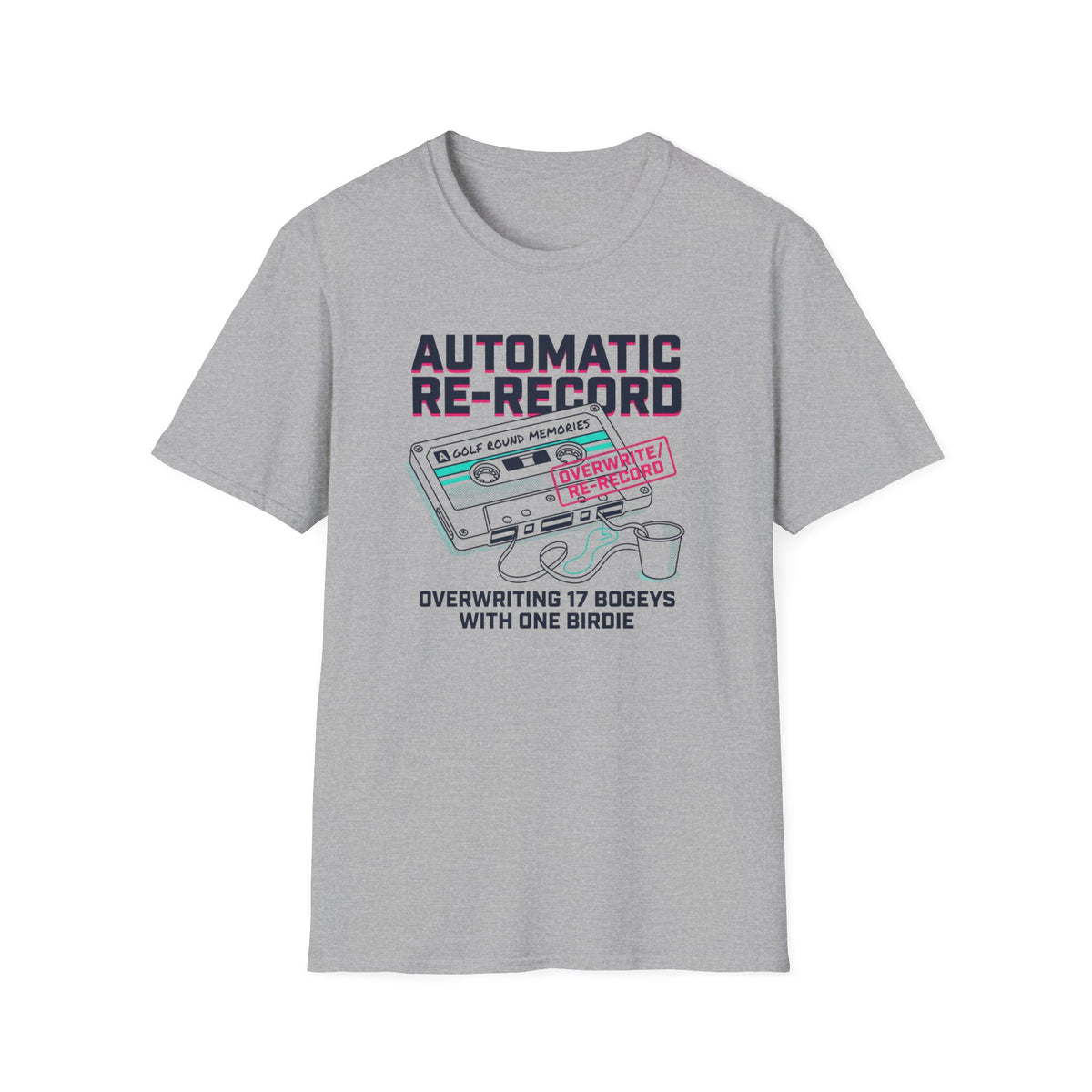 Automatic Re-record Golf T-shirt