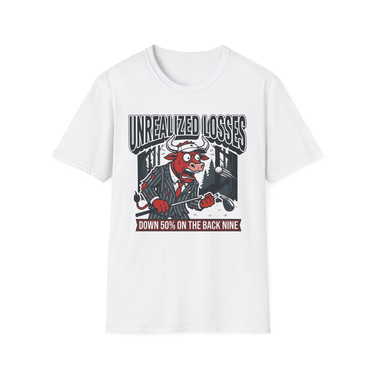 Unrealized Losses Golf T-shirt
