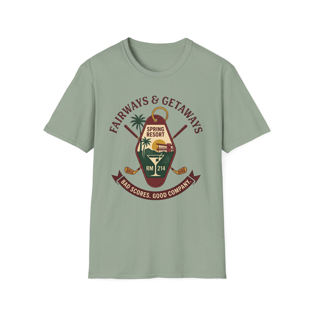 Fairways & Getaways Golf T-shirt