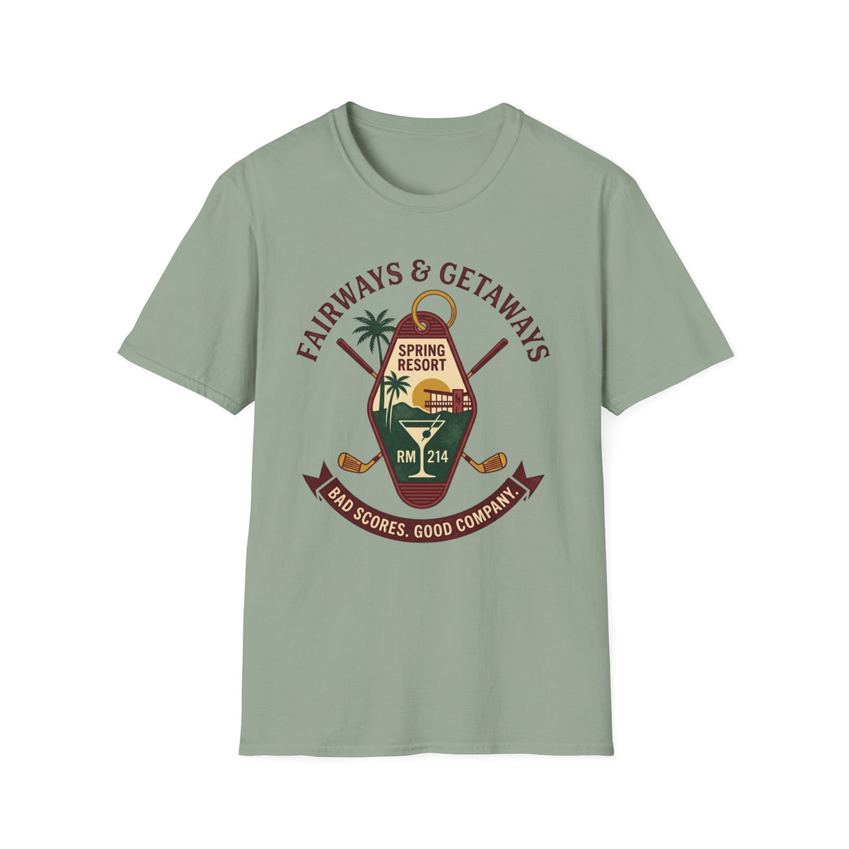 Fairways & Getaways Golf T-shirt