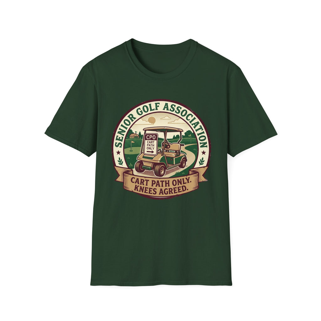 Senior Golf Association Golf T-shirt