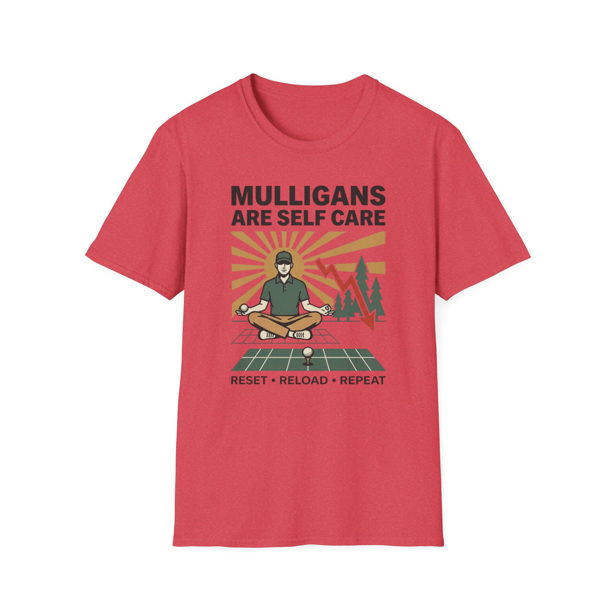 Mulligans are Self Care Golf T-shirt