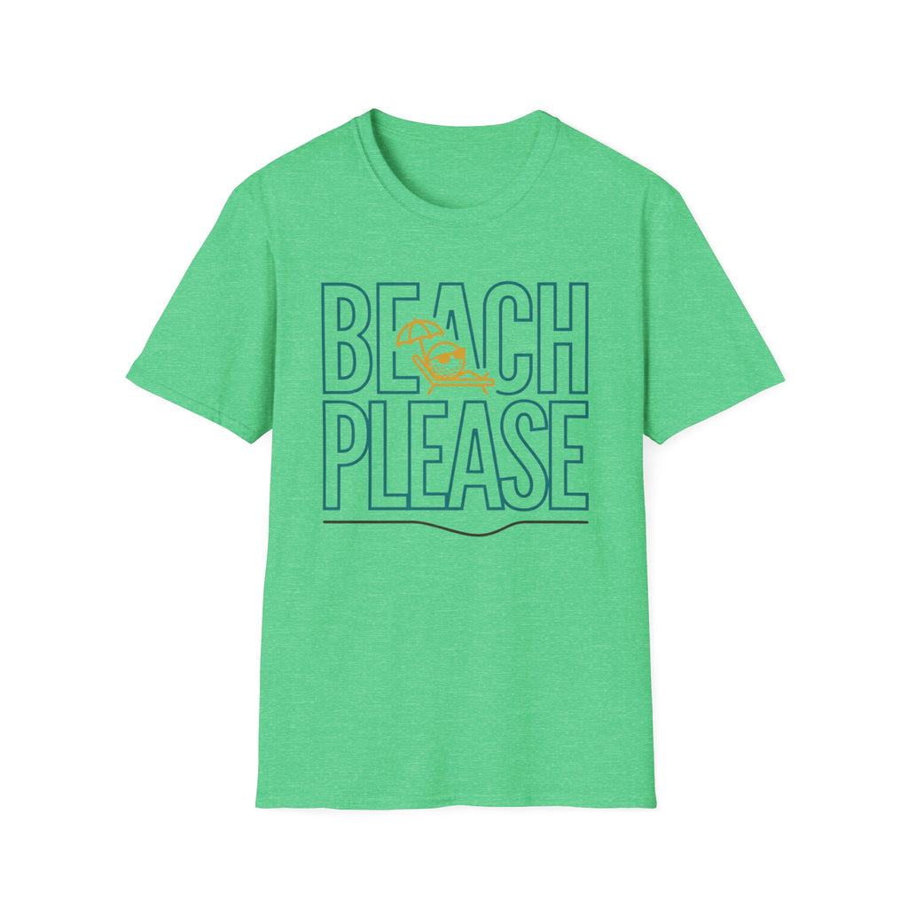 Beach Please Golf T-shirt