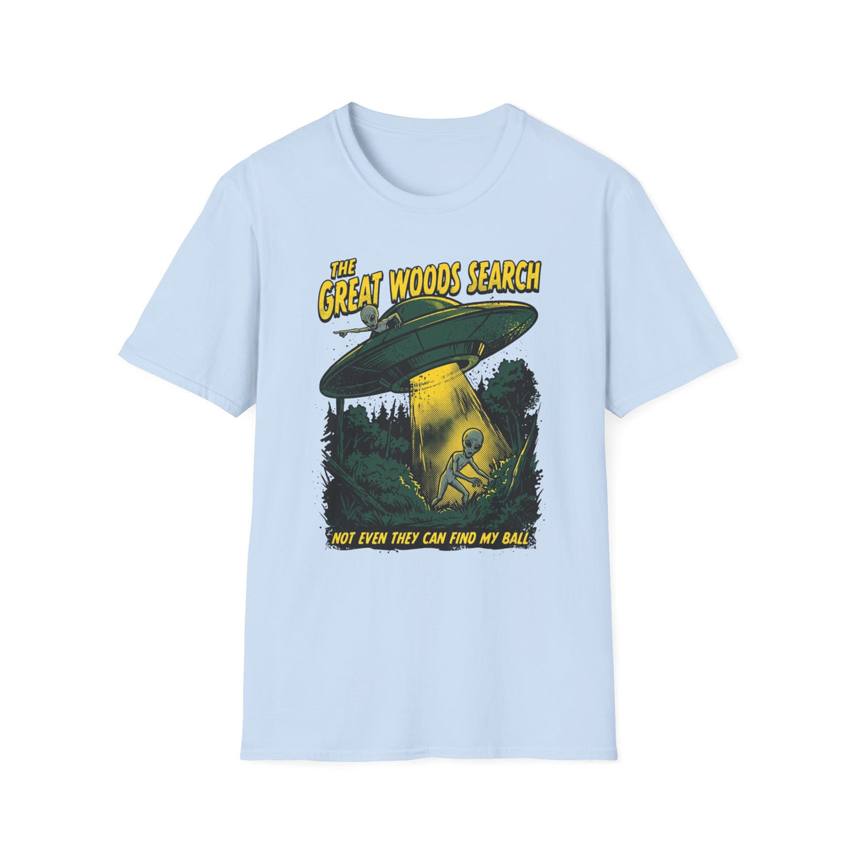 The Great Woods Search Golf T-shirt
