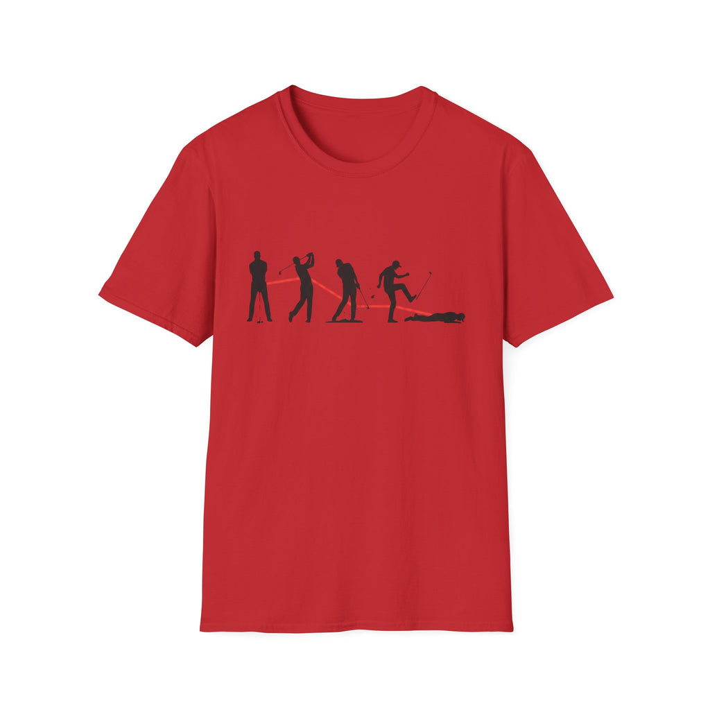 Four Stages of a hole Golf T-shirt