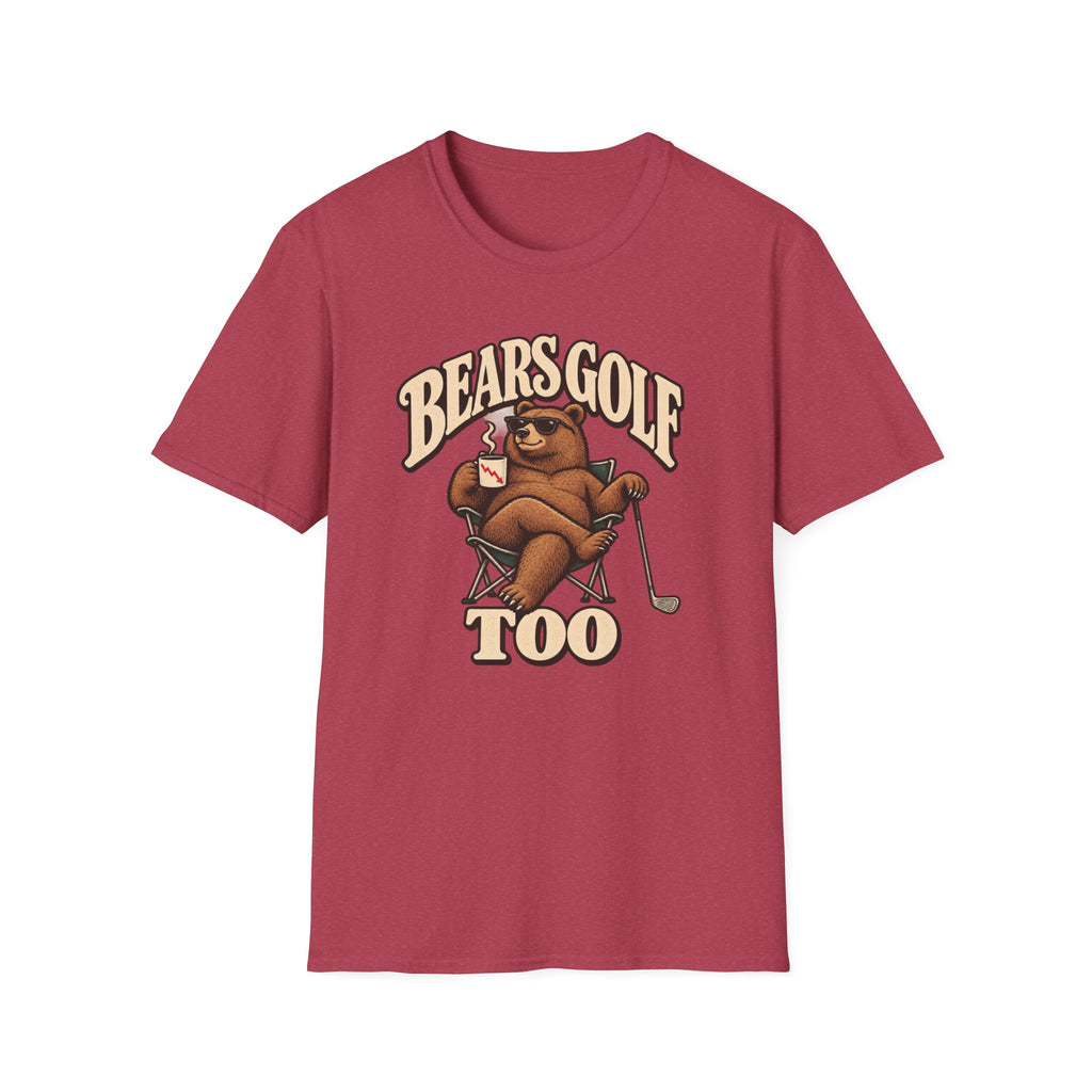 Bears Golf Too Golf T-shirt