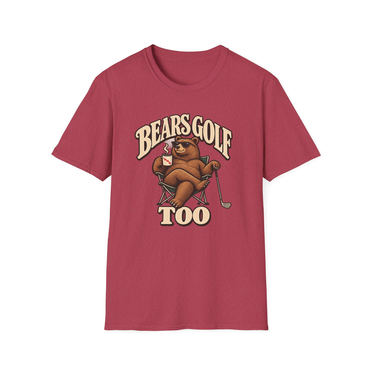 Bears Golf Too Golf T-shirt