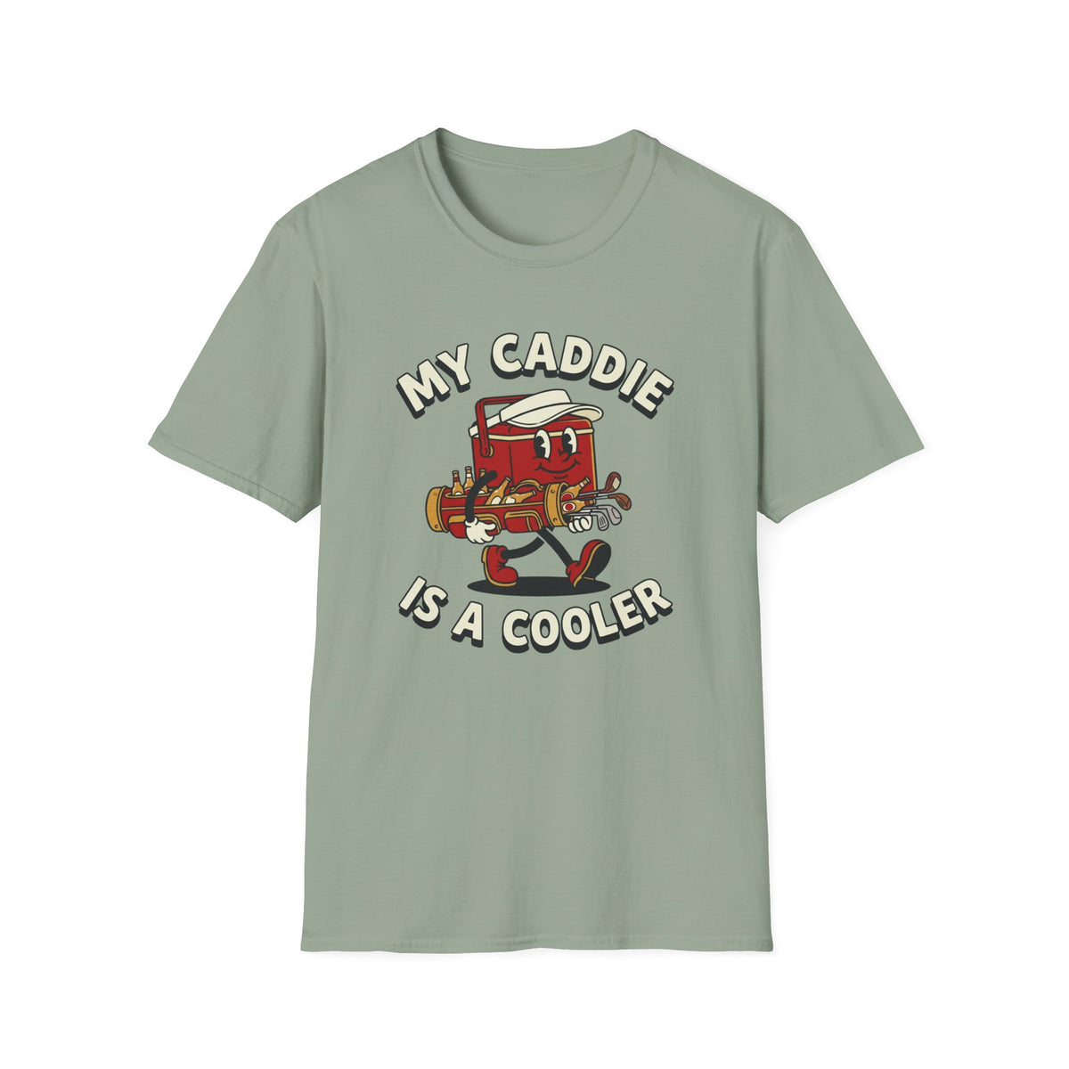 My Caddie is a Cooler Golf T-shirt