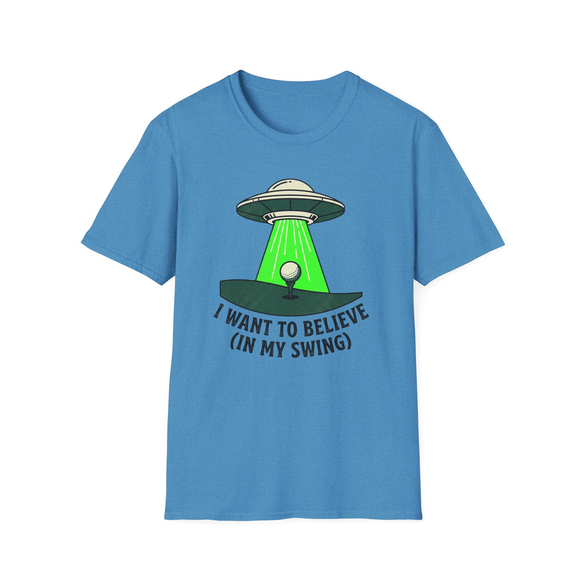I want to Believe Golf T-shirt