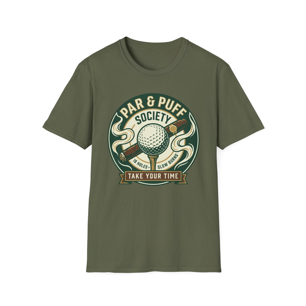 Par & Puff Society Golf T-shirt