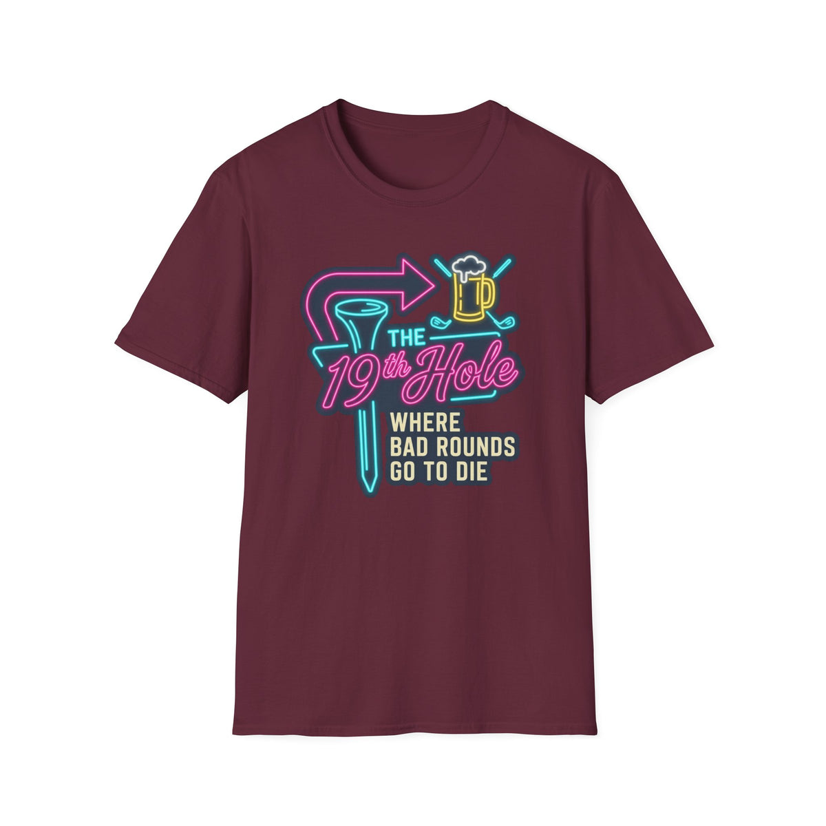 Where bad rounds die Golf T-shirt