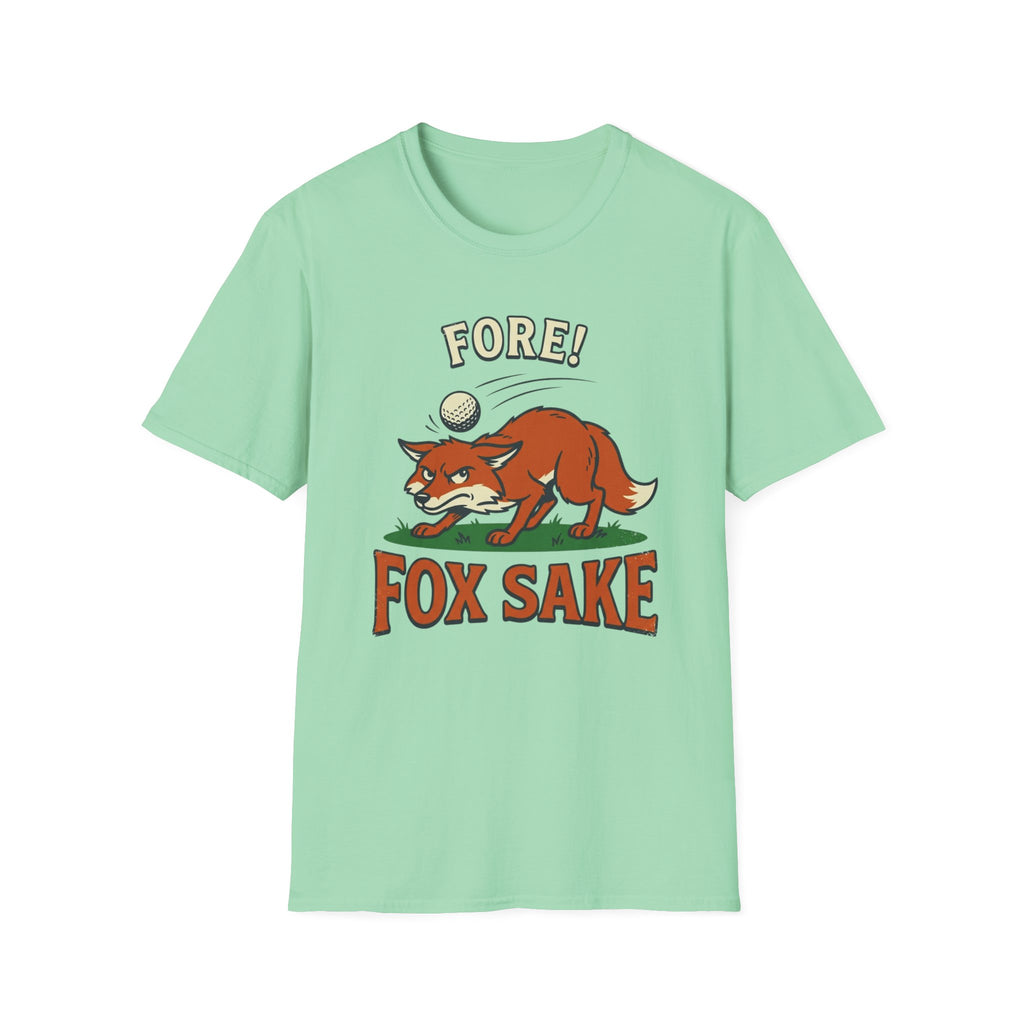 Fore Fox Sake Golf T-shirt