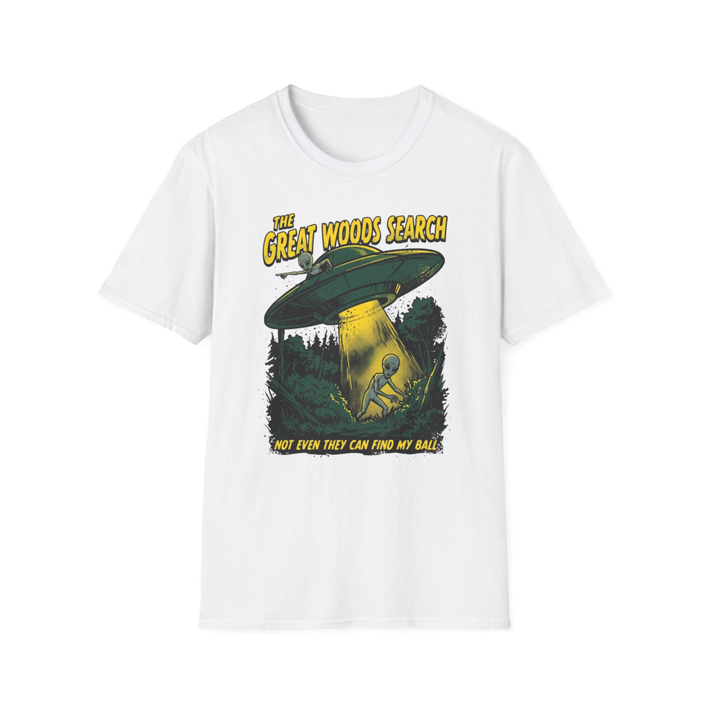 The Great Woods Search Golf T-shirt