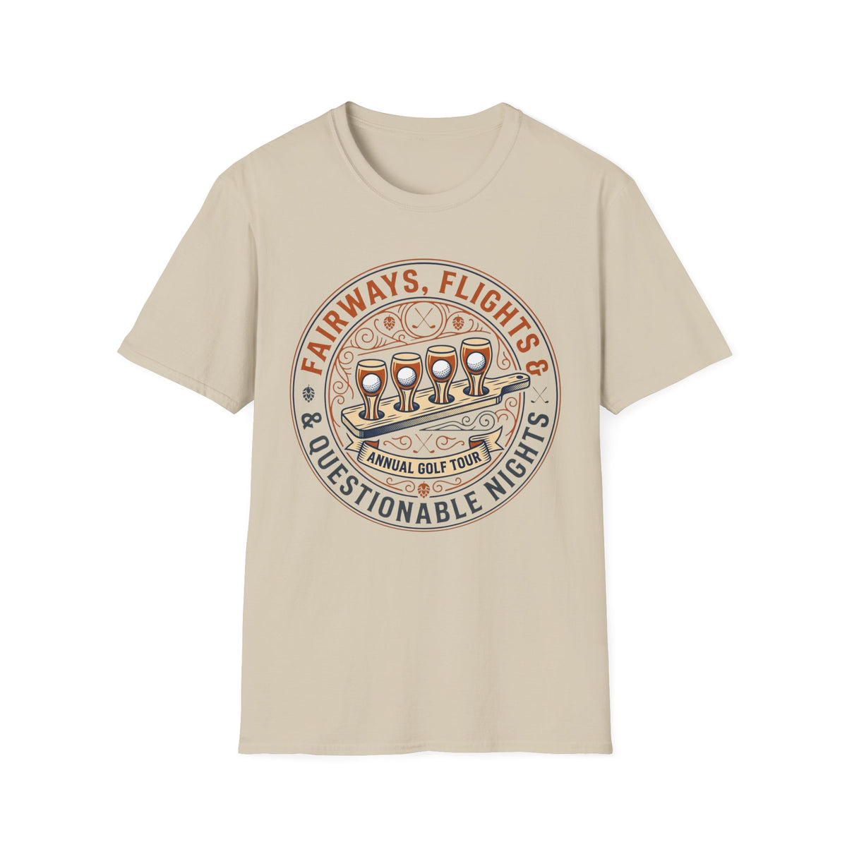 Fairways Flights Golf T-shirt