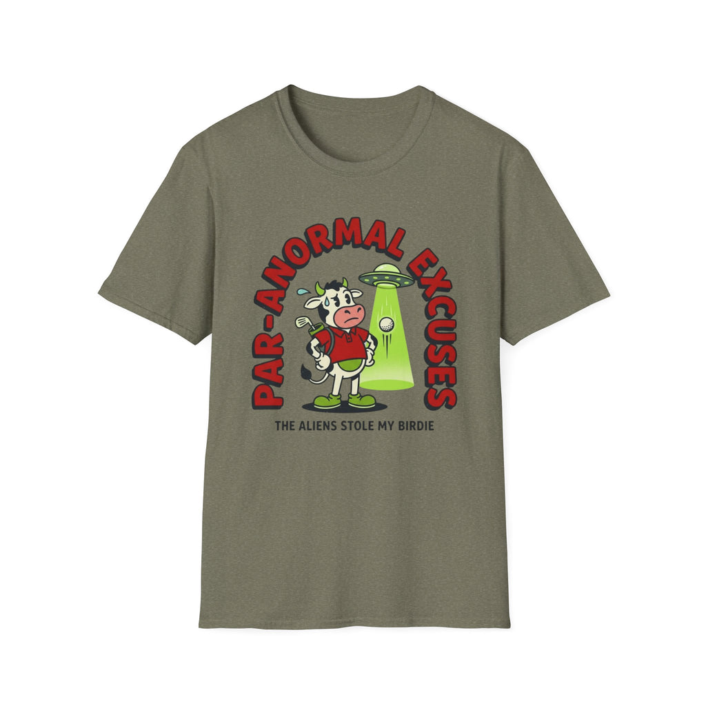 Par-anormal Excuses Golf T-shirt