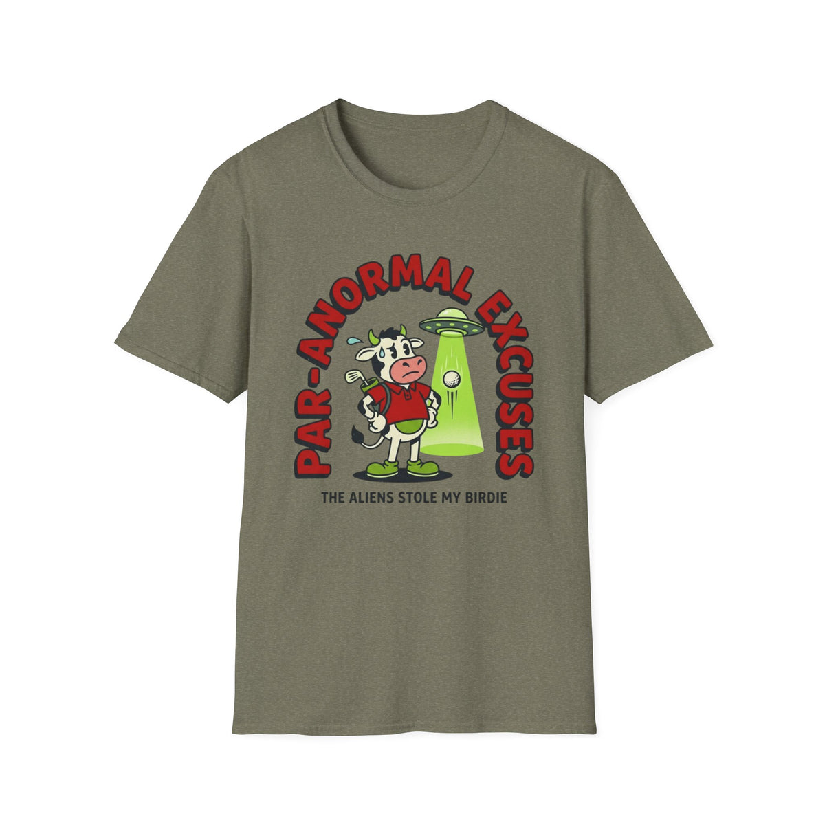 Par-anormal Excuses Golf T-shirt