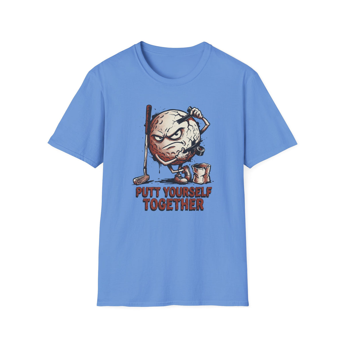 PUTT yourself Together Golf T-shirt