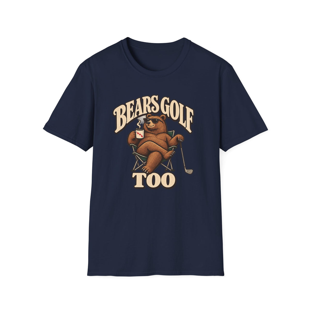 Bears Golf Too Golf T-shirt
