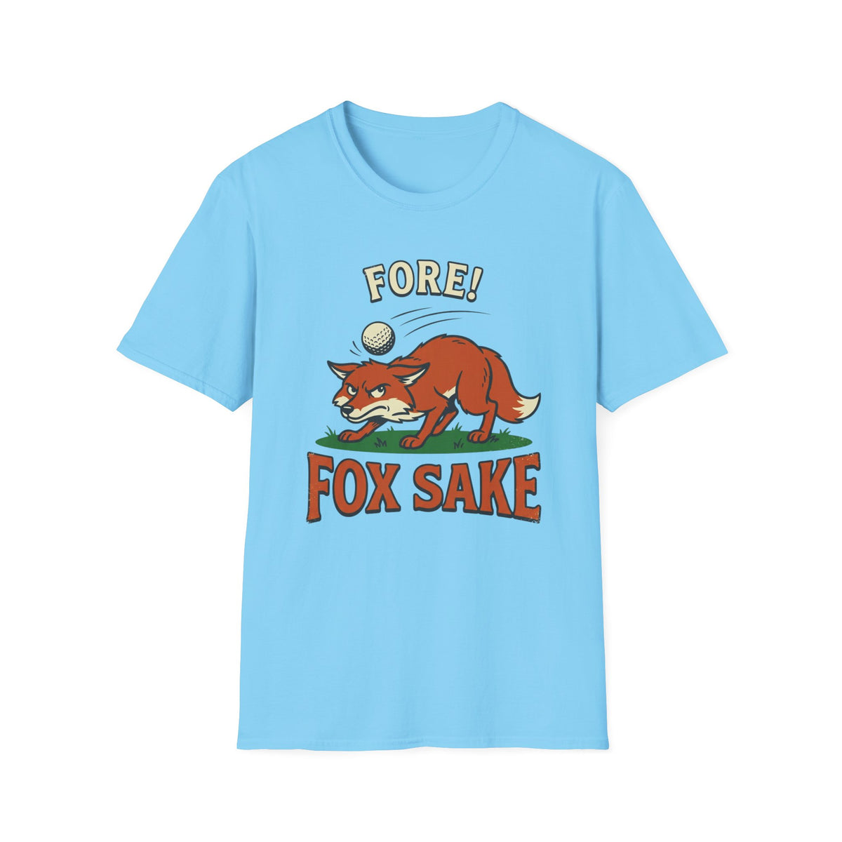 Fore Fox Sake Golf T-shirt