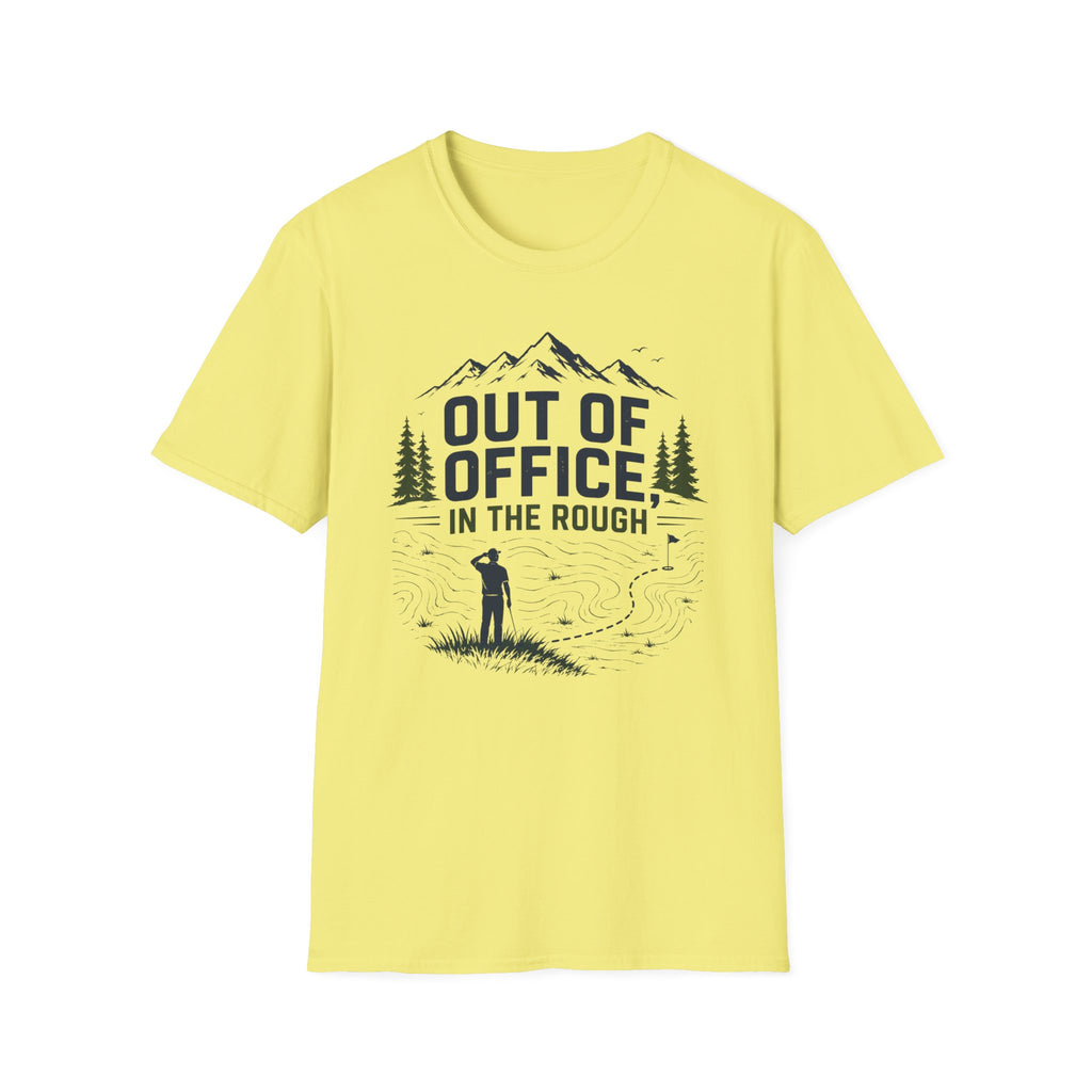 Out of Office in the Rough Golf T-shirt