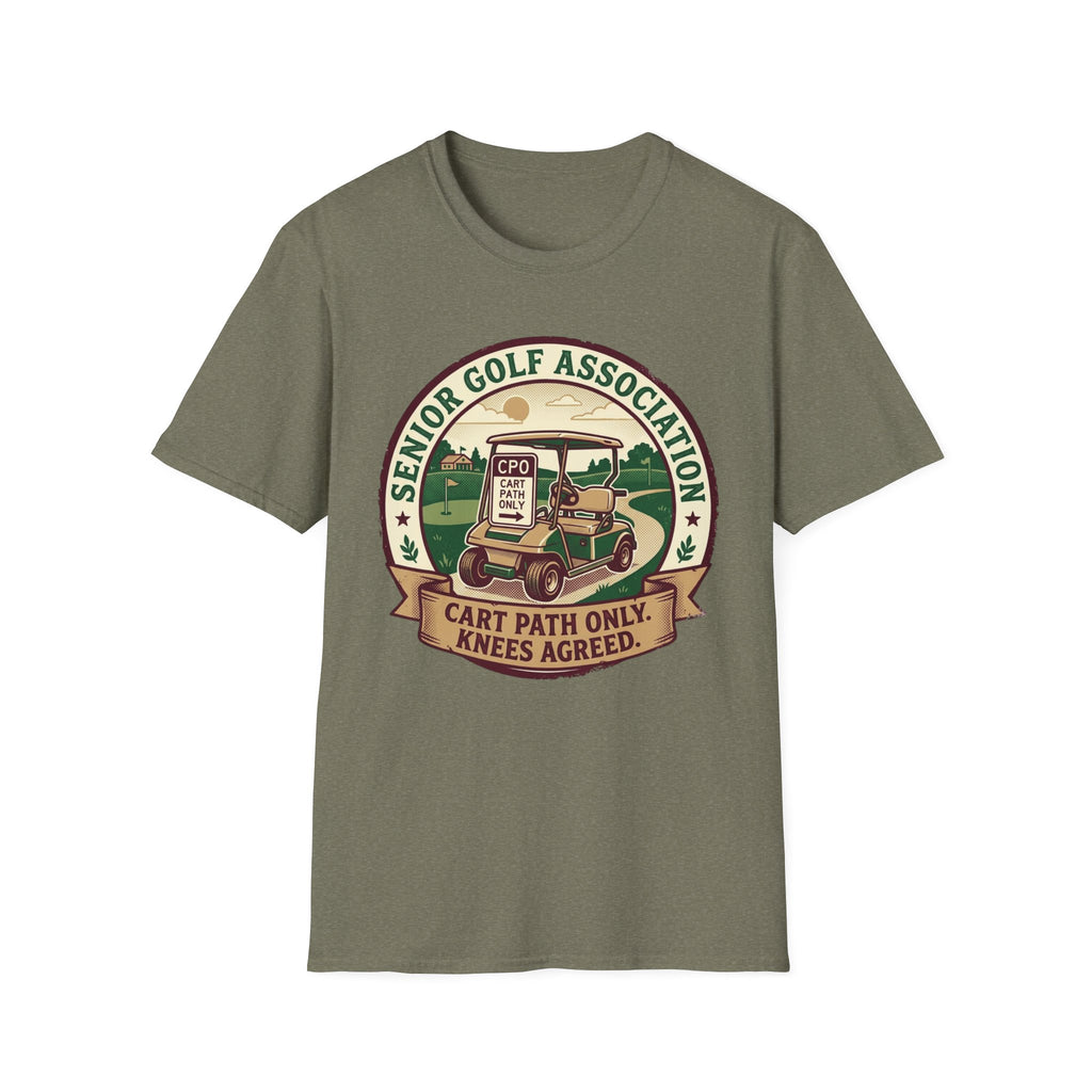 Senior Golf Association Golf T-shirt