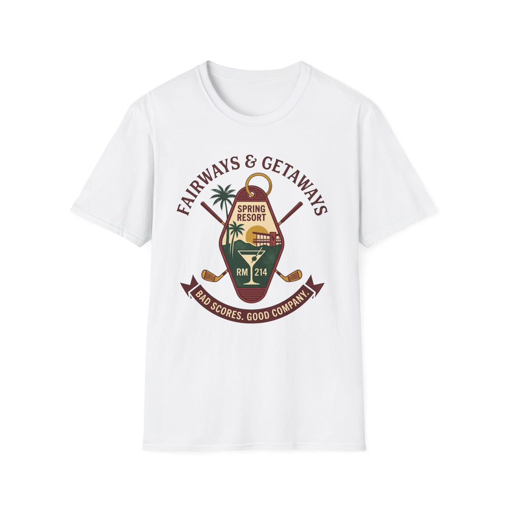 Fairways & Getaways Golf T-shirt