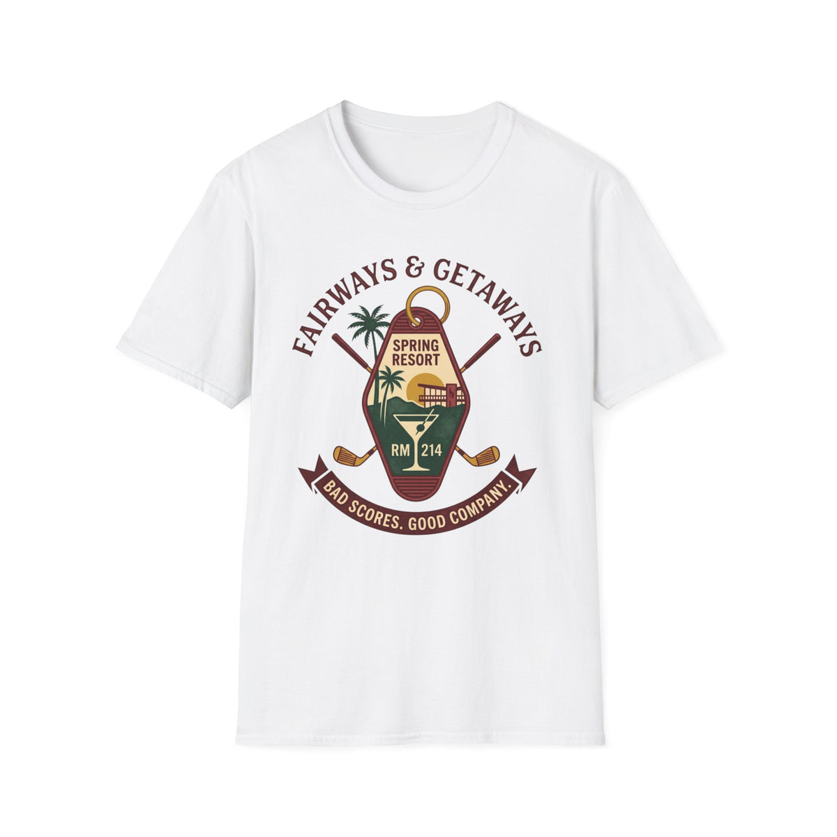 Fairways & Getaways Golf T-shirt