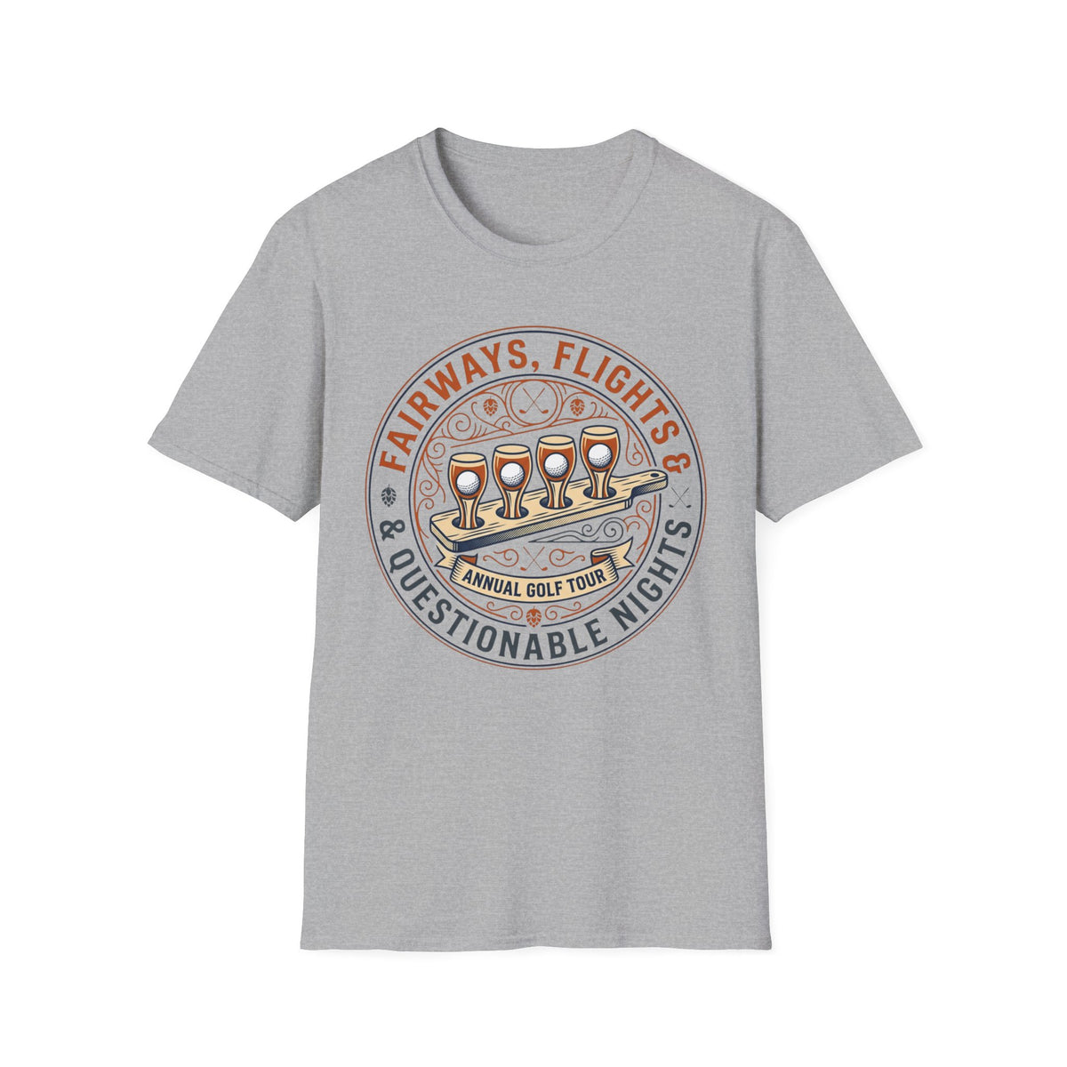Fairways Flights Golf T-shirt