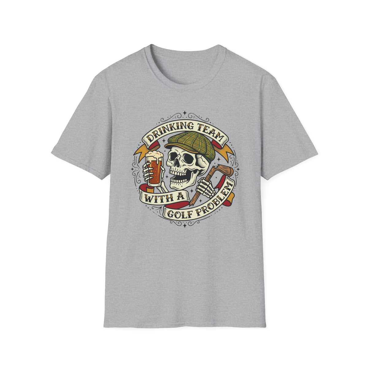 Drinking Team Golf T-shirt