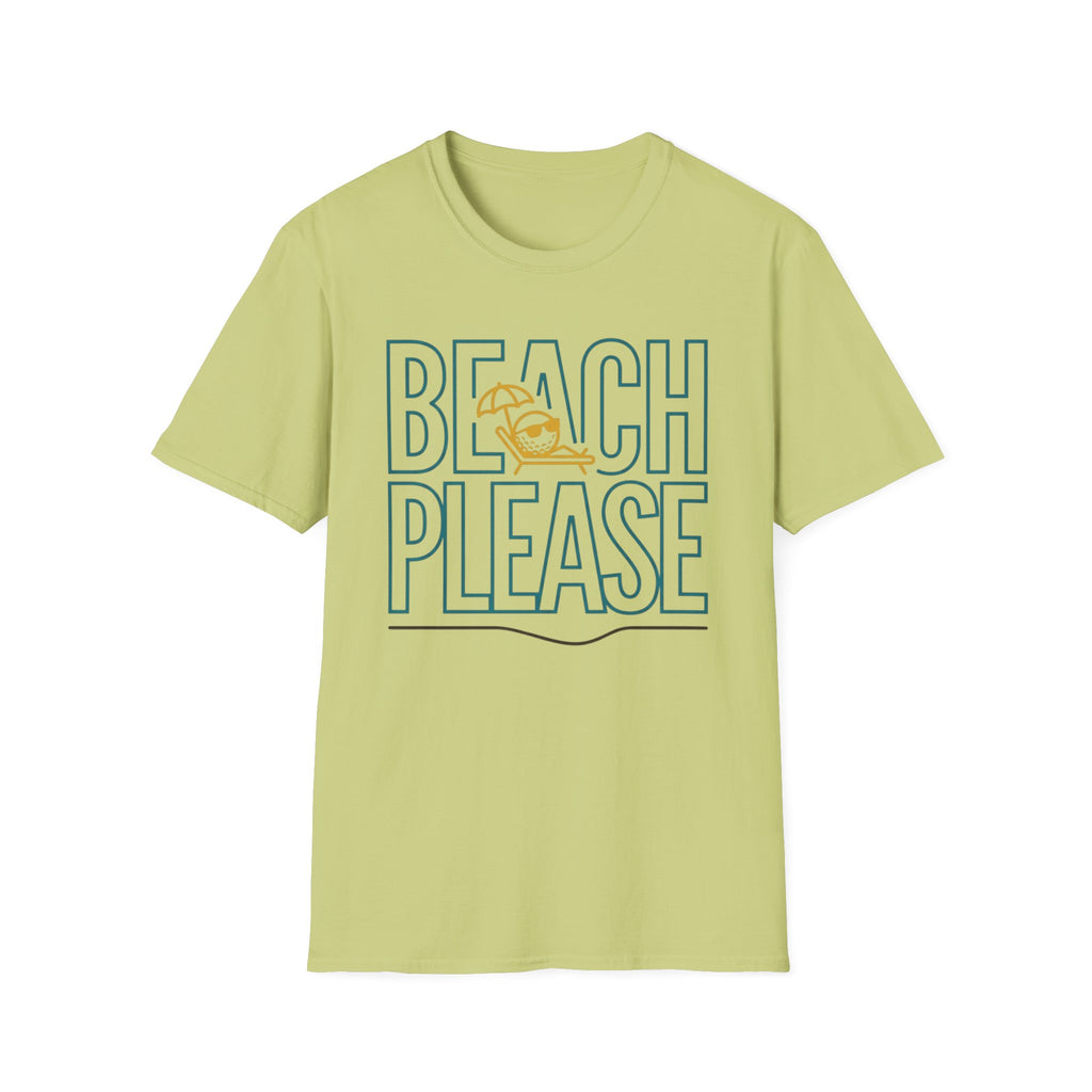 Beach Please Golf T-shirt