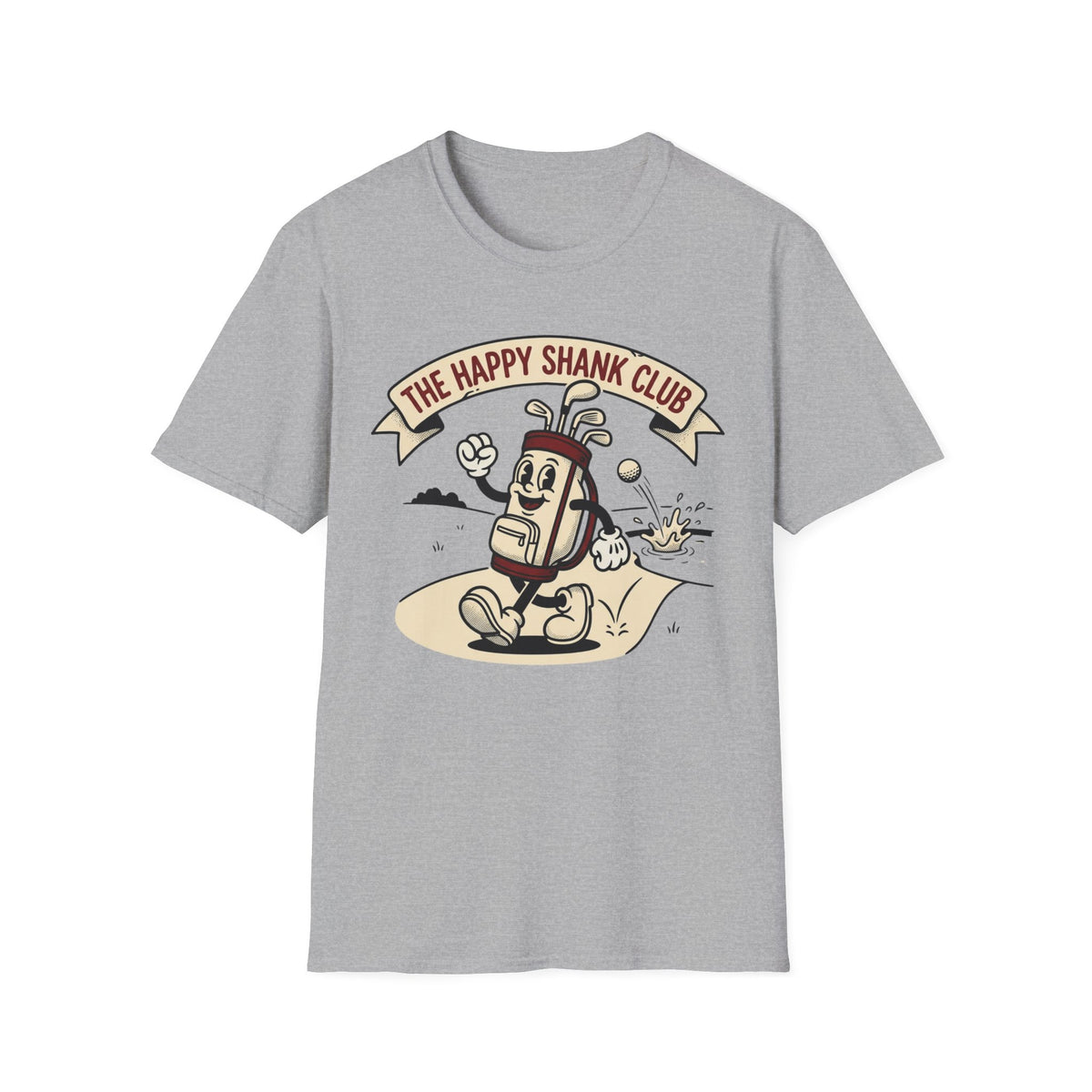 The Happy Shank Club Golf T-shirt