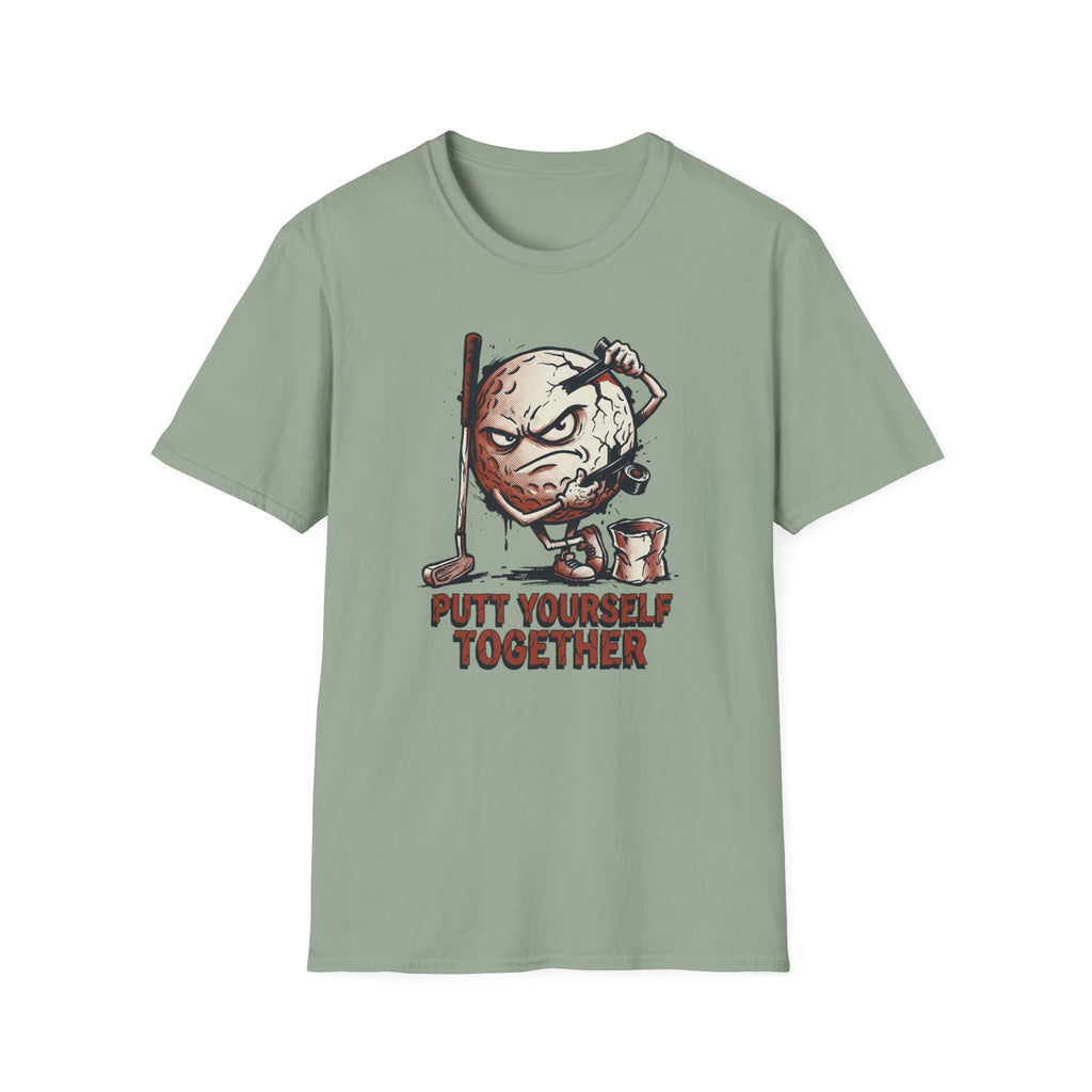 PUTT yourself Together Golf T-shirt