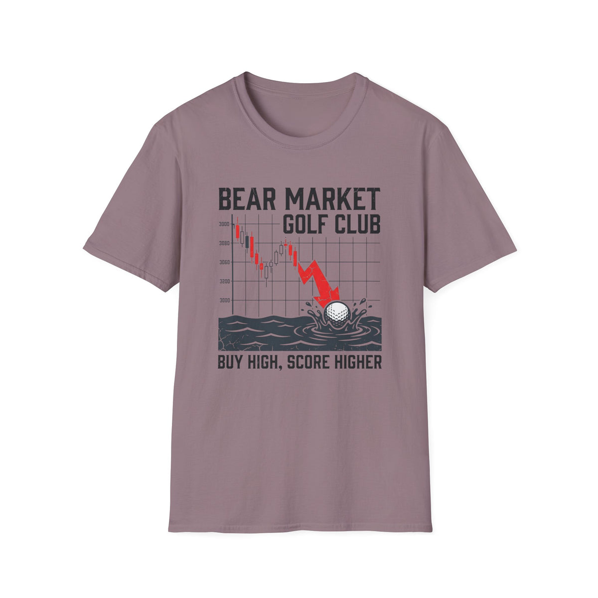 Bear Market Golf Club Golf T-shirt