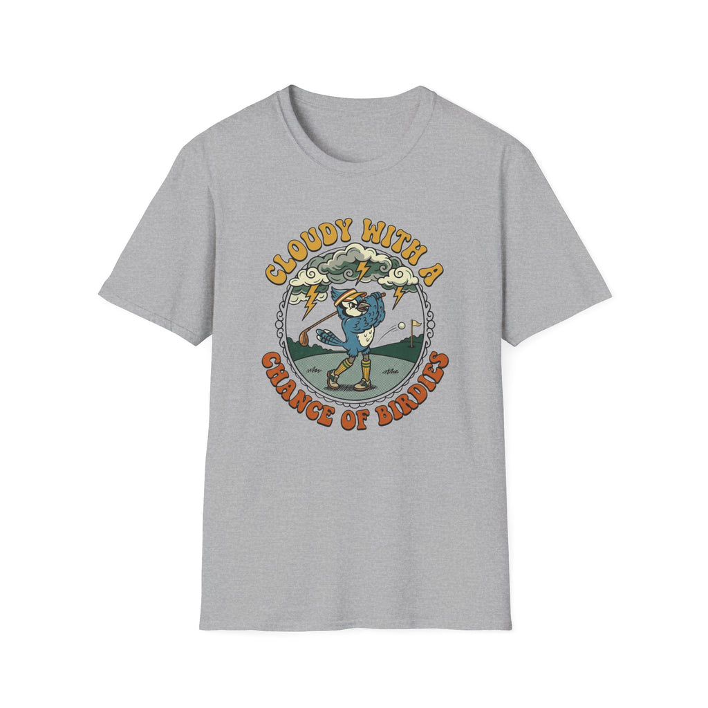 Cloudy with a chance of Birdies Golf T-shirt