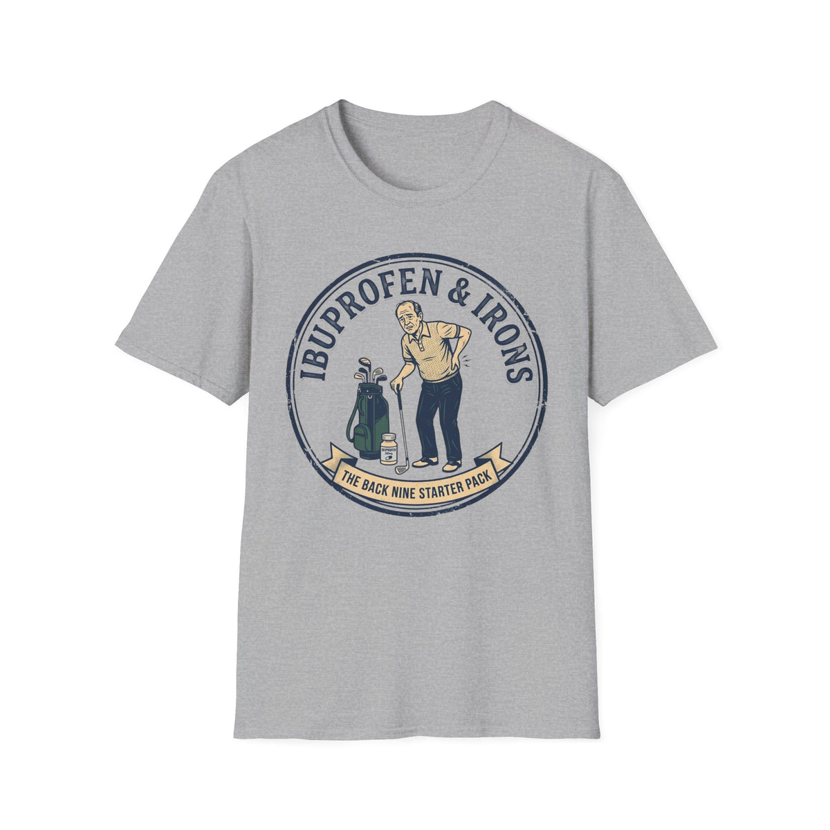 Back 9 Starter pack Golf T-shirt