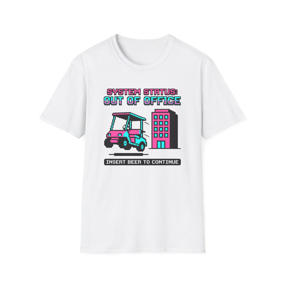 System Status Golf T-shirt