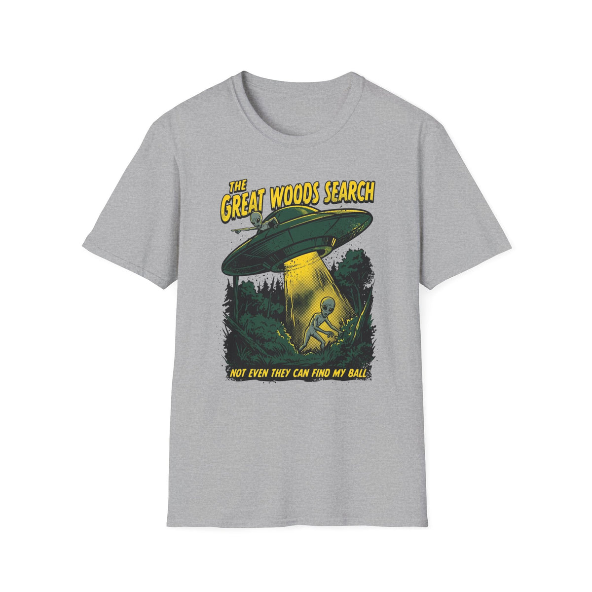 The Great Woods Search Golf T-shirt
